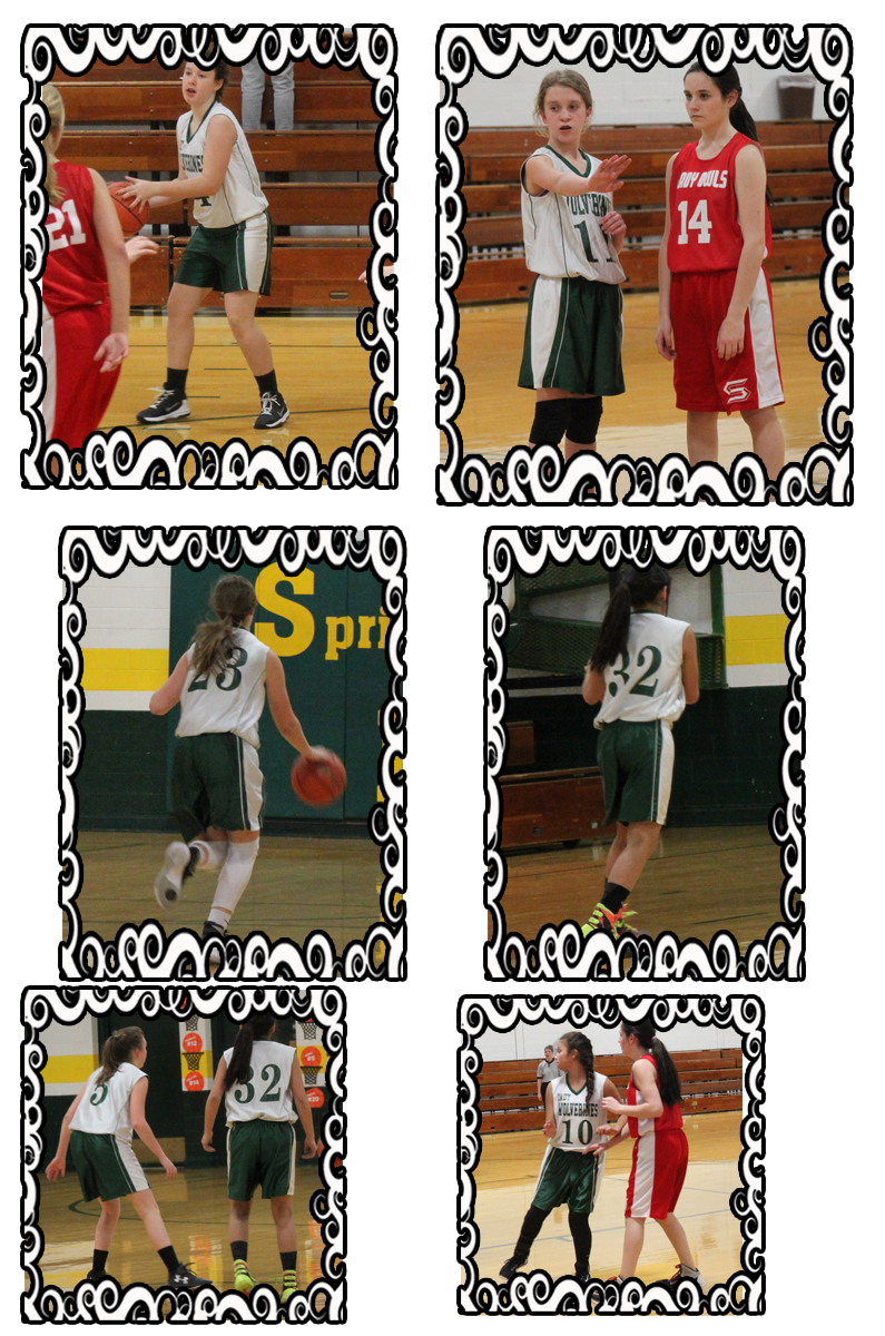 Springlake earth junior high school sejh girls vs silverton